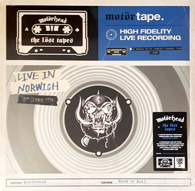 Motorhead - The Lost Tapes Vol. 2 Live at University of East Anglia, Norwich 18th October 1998 2Lp